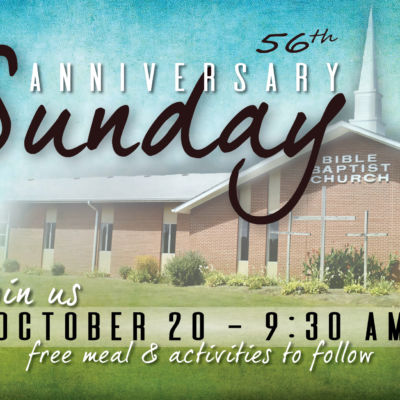 2019 Anniversary Sunday