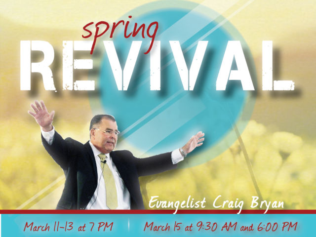 Spring Revival - facebook and website post