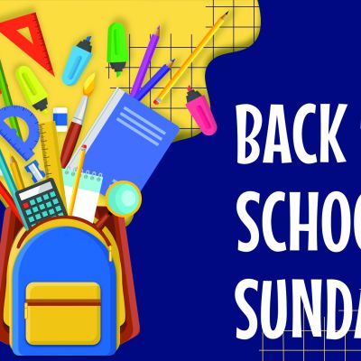 Back To School Sunday - Web Post